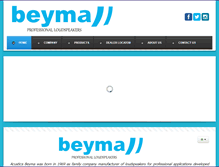 Tablet Screenshot of beymaamerica.com